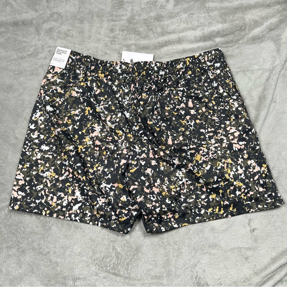NWT Nike NSW 6" Regrind Shorts Mens XXL Mesh Lined Medium Olive White IF8502 222 - Picture 8 of 10